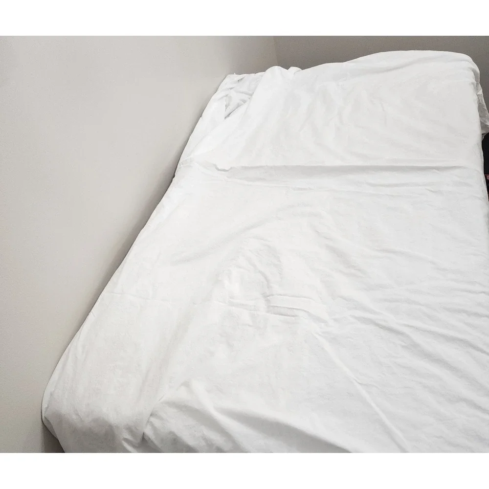 Ballard Design Colette French Knot Twin Sz‎ Duvet Cover White 100% Cotton